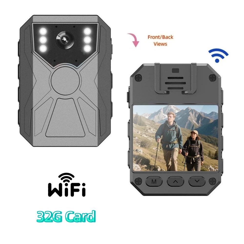 1080P Quad Dash Cam, 4-Channel Recording, WiFi, Phone Sync, Parking Monitor