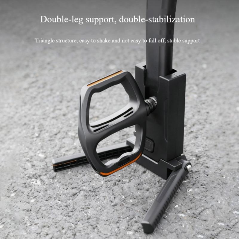 Mountain Bike Side Frame Stand Bike Crank Kickstand Bike Pedal Convenient Frame Adjustable Height Bike Kickstand