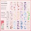 Yue Zhen Hua Ji Floral Cut-Out DIY Journal Sticker Book
