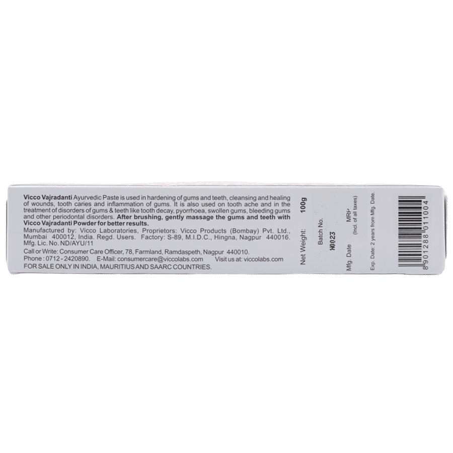 Vicco Vajradanti Thoothpaste 100g