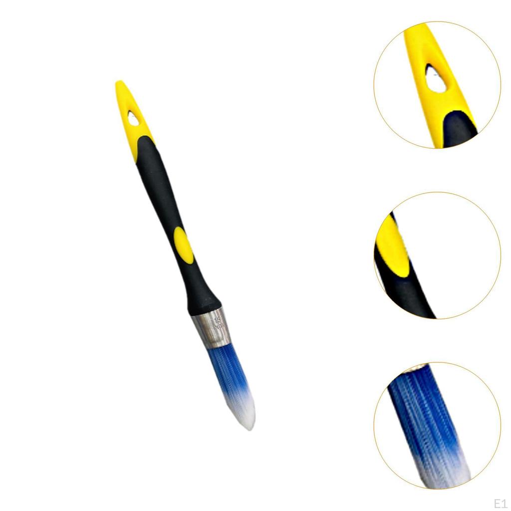 Kenar için Boya Fırçası Konik Sanat El Sanatları Malzemeleri, Leke Uygulayıcıları, Sivri Detay Fırçası, Kenar