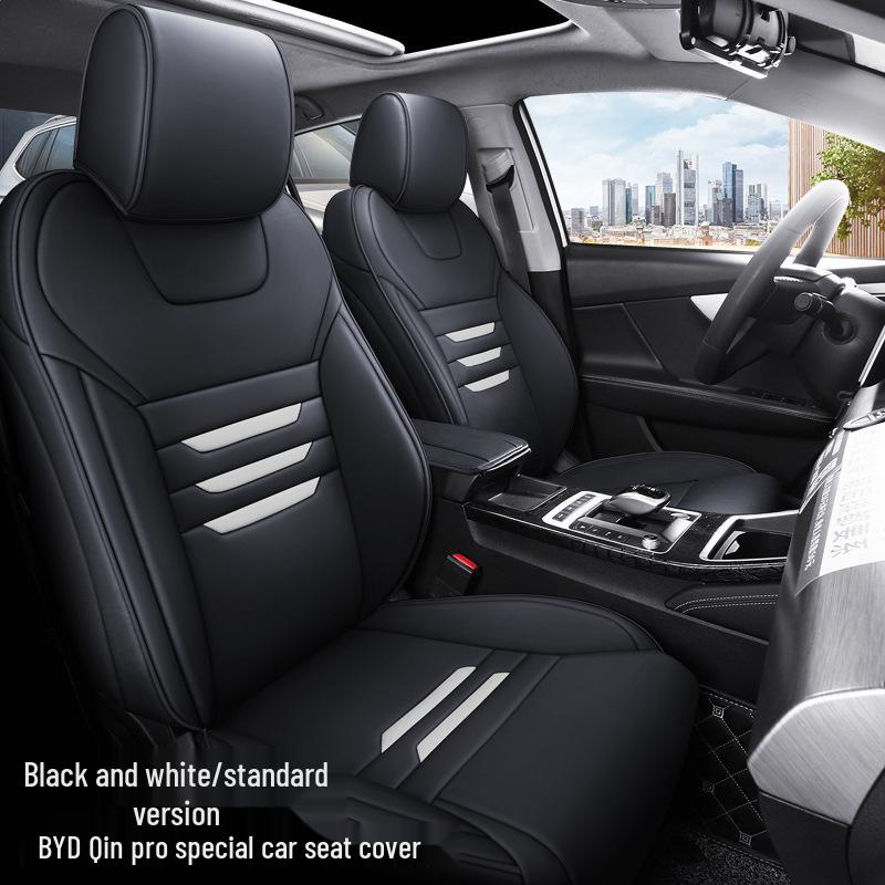 LS Custom Full-Coverage Car Seat Cushion for BYD Qin Pro - All-Season Sport Design