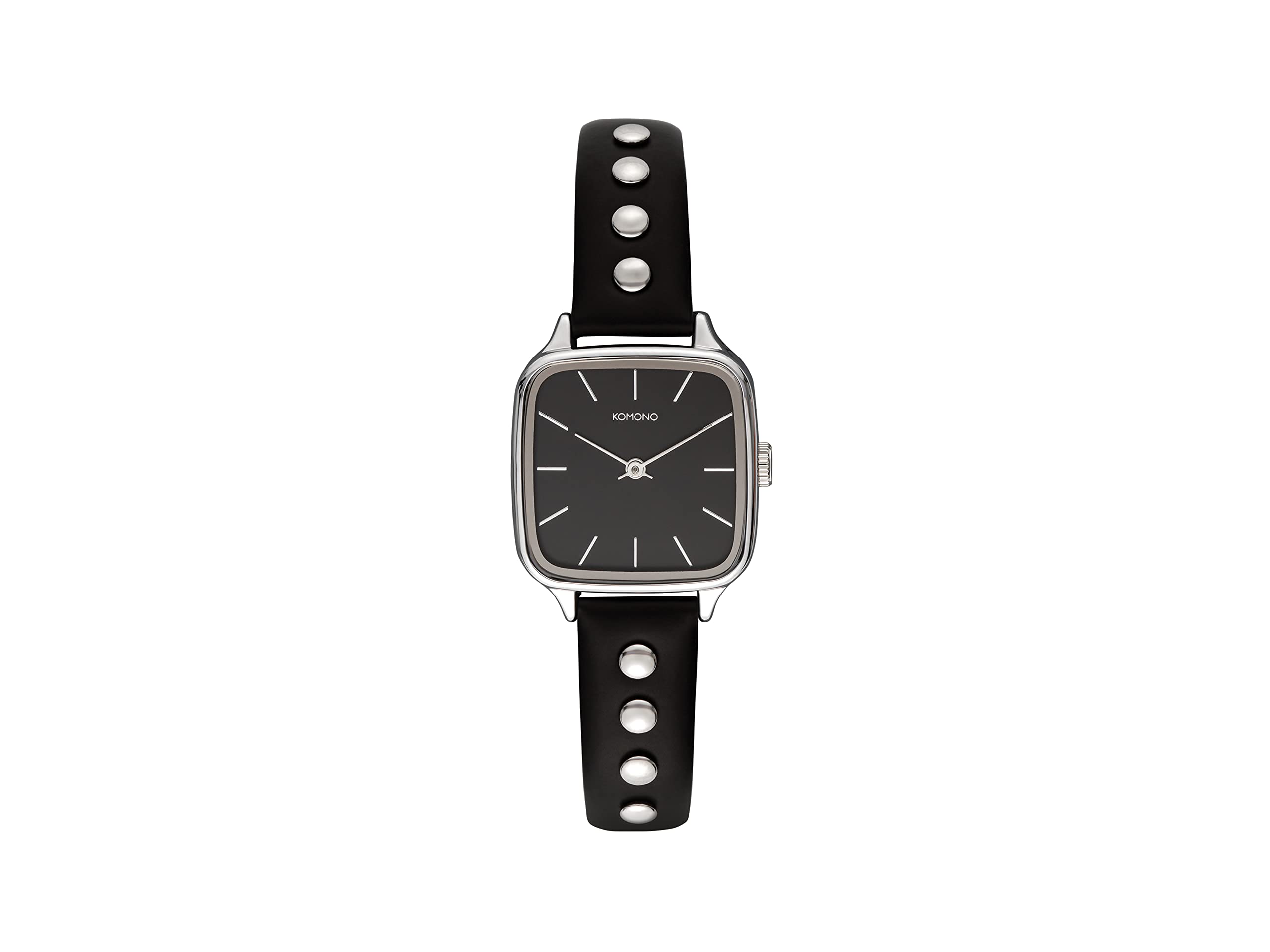 

Авторизованный дистрибьютор [KOMONO] Komono Watch Women s KOM-W4281 Kate Studs Black Silver