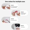 200Pcs Nail Cotton Pad Polish Remover Gel Clean Manicure Napkins Lint-Free Wipes Cotton Cleaner Paper Pads Varnish Tool