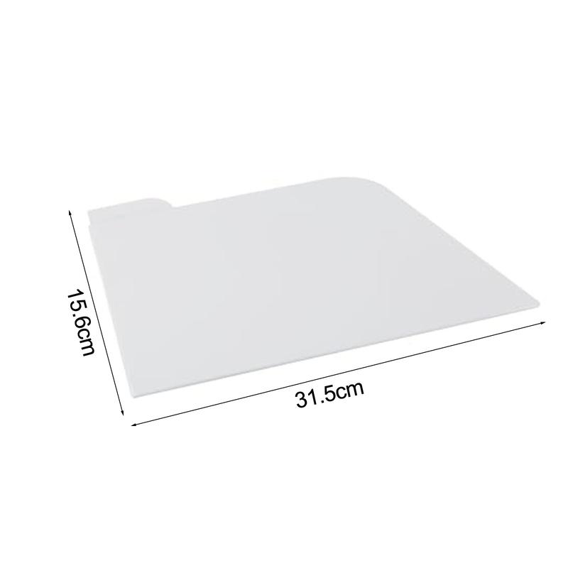 Car White Fuel Tank Filler Flap Cover Petrol Diesel Outer Cover For Ford For Transit For  12-22 1837417 Car Accessories