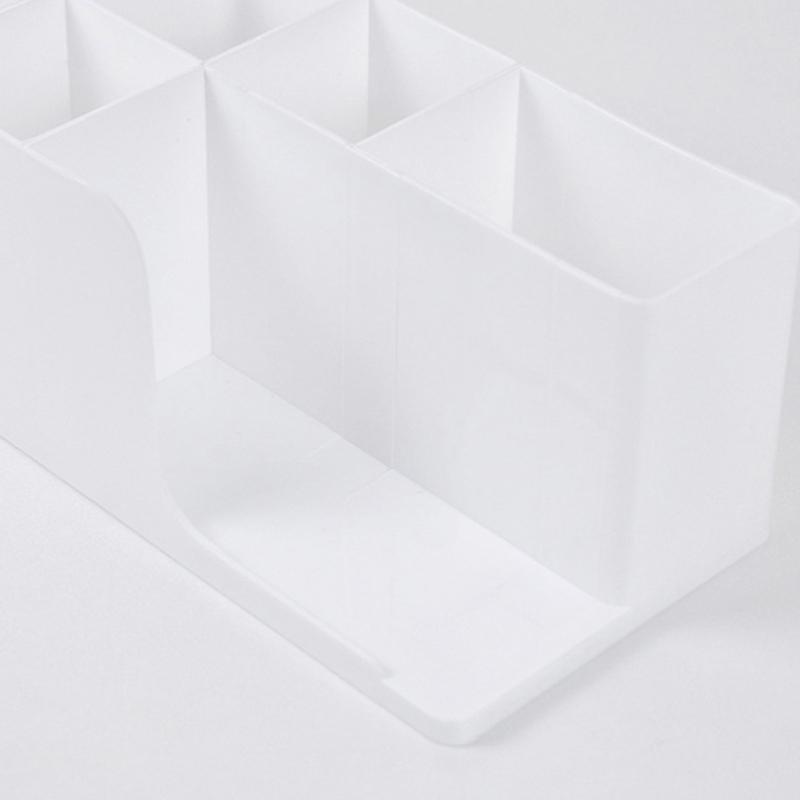 Multi-functional Storage Box Retractable Desktop Stationery Book Pen Holder Stand Cosmetics Makeup Tools Organizer