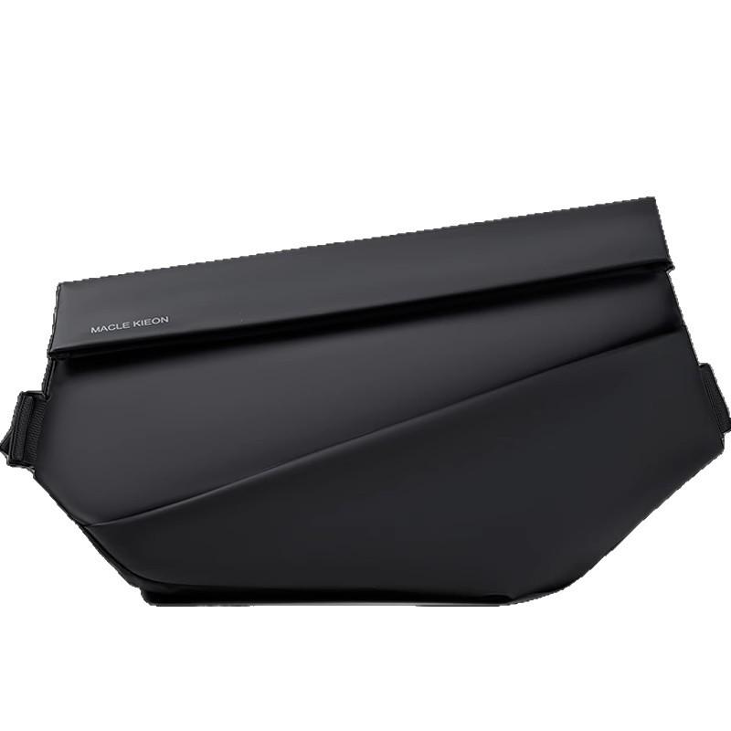 Trendy Men's Waterproof Commuting & Cycling Chest Bag with Large Capacity