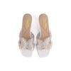 VAINER Mule Vestido Feminino Branco 394e0v1wb