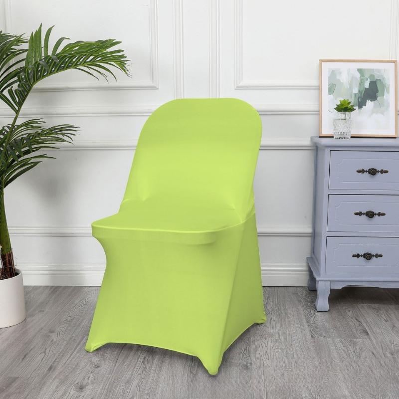 1/2/5 PCS Stretch Spandex Wedding Chair Cover for Weddings Birthdays Parties Events Hotels Banquets