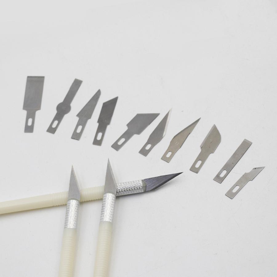 3D Printer 13 Pcs Scalpel Sharp Tool For Jagged Model Edges Knife Material Carve
