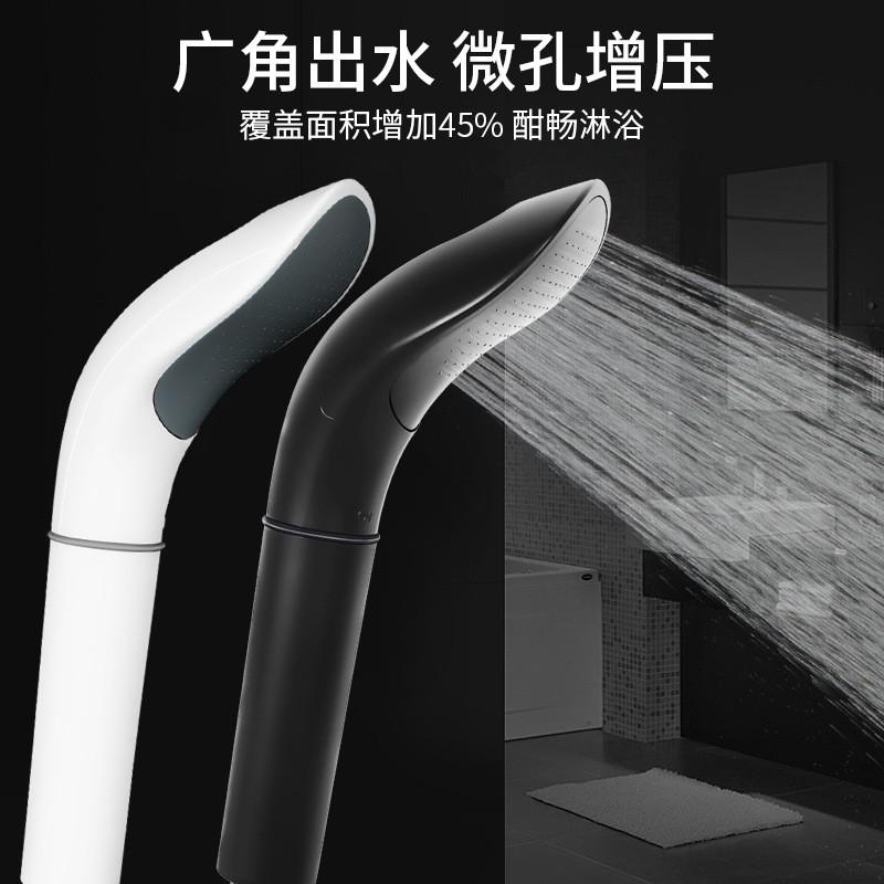 Detachable High-Pressure Rainfall Shower Head With Quick-Install Design Bathroom Home Use