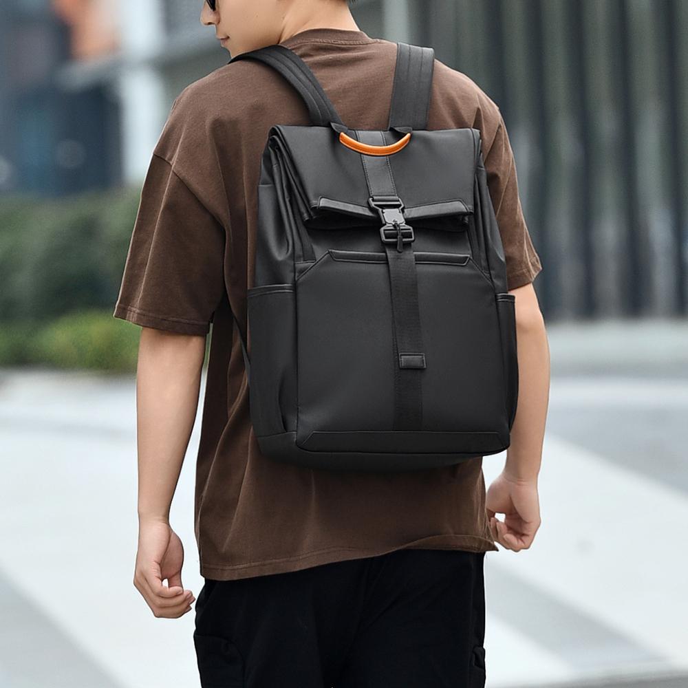 Rucksack Herren Rucksack mit großem Fassungsvermögen Studentenschultasche Computertasche Allgemeine Tasche