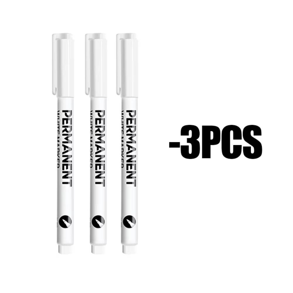 3/6Pcs Oil-Based Paint Marker Waterproof Highlight Marker Art Writing Paint Pens  DIY Painting 3PCS