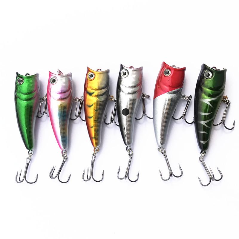 6cm Big Mouth Popper Splash Fishing Lure - 7.7g