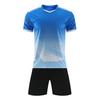 New football jersey set Student sports games Adult children's short-sleeved football jersey Printing number Wholesale