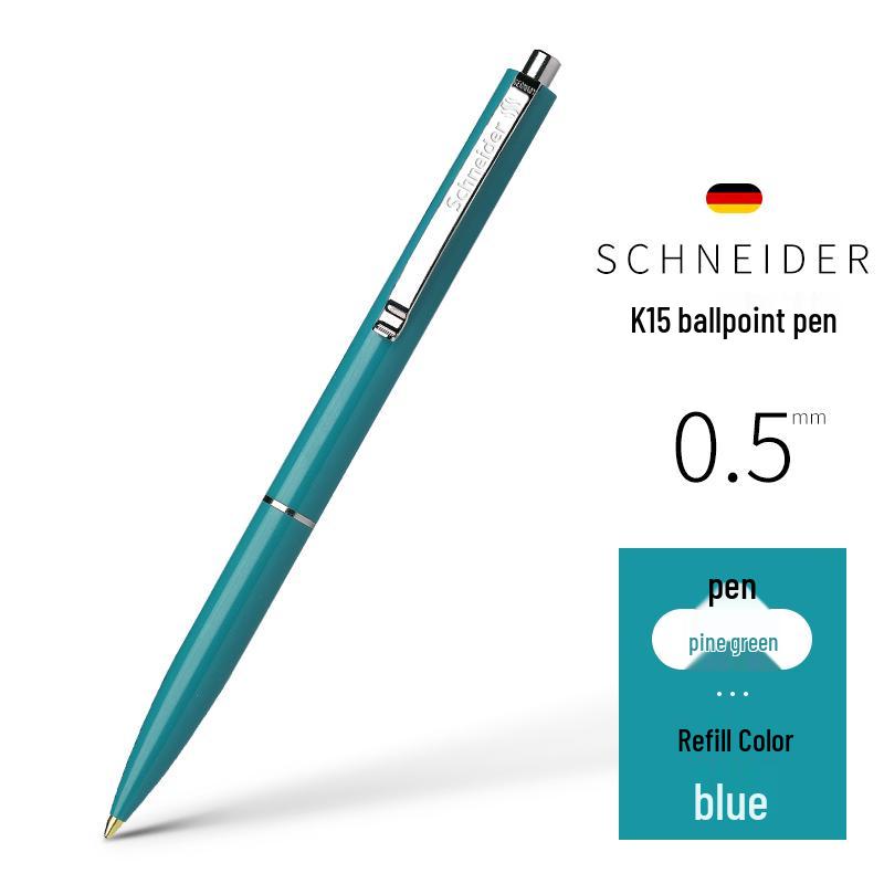 

Ручка кулькова Schneider високої якості з кнопковим механізмом - Плавне письмо, німецький імпорт для офісного використання та підпису