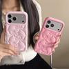 3D Puffy Bow Drop-proof Phone Case for iPhone 14/13/12/11 Pro Max