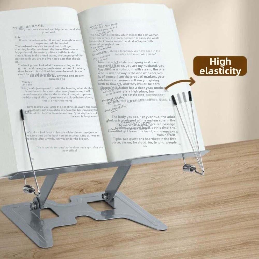 Adjustable Book Holder Full Metal Bookstand Tablet Stand Reading Stand Office