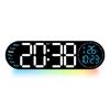 Large LED Wall Clock with Remote Control and Count Down Function 2 Alarms Temperature for Students and Professional