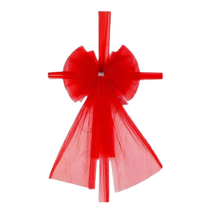 

Double-Layer Luxury Door Fully Wrapped Red Extra Large Bow Ribbon Elegant Traditional Christmas Tree Fireplace Decoration Other красный