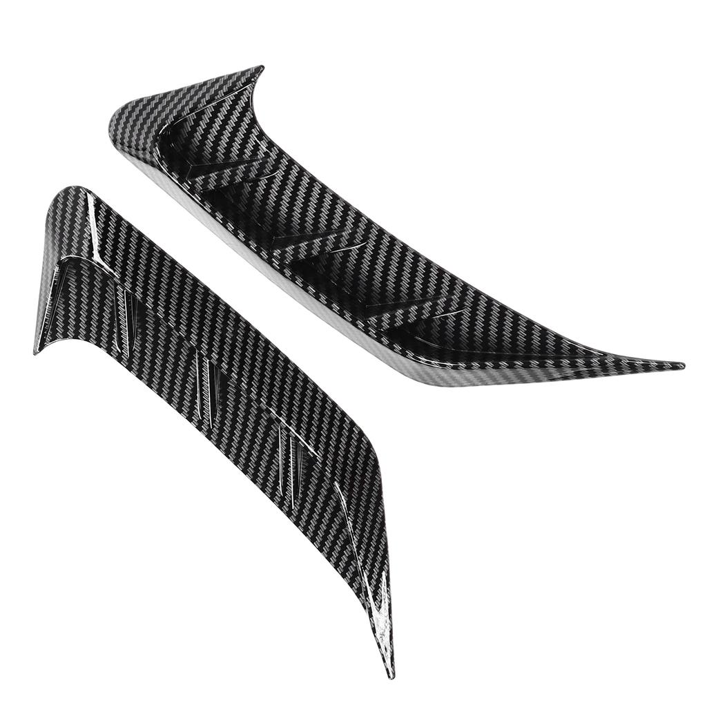 Par Baklykt Side Øyenbryn Ramme Karbonfiberstil Aldringsbestandig Universell Modifikasjon