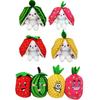 Cute Strawberry Bunny Plush Toy Soft And Fluffy Stuffed Animal For Kids And Girls