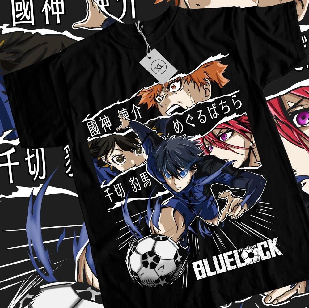 Blue Lock Tshirt Kunigami Rin Itoshi Barou Shouei Meguru Bachira Shirt All Size S