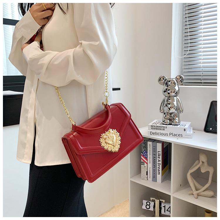 Geantă de mână chic versatilă de culoare uni pentru femei - Geantă crossbody și de umăr la modă pentru naveta zilnică