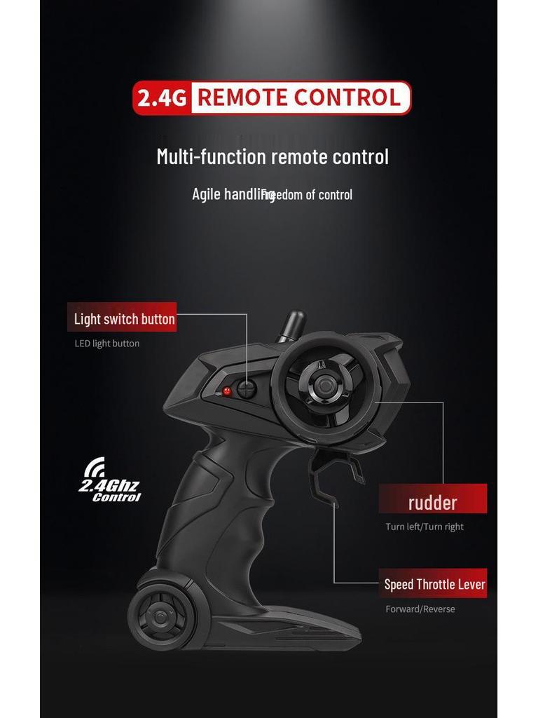 1:16 Alloy Remote Control 2.4G RC High-Speed Off-Road Racing Drift Car