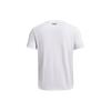 Under Armour Logo Print Crew Neck T-Shirt Men Tops White 1361676-100