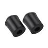2pcs Double Bass Endpin Rubber Tip Stopper Black Protector End Cap Accessory
