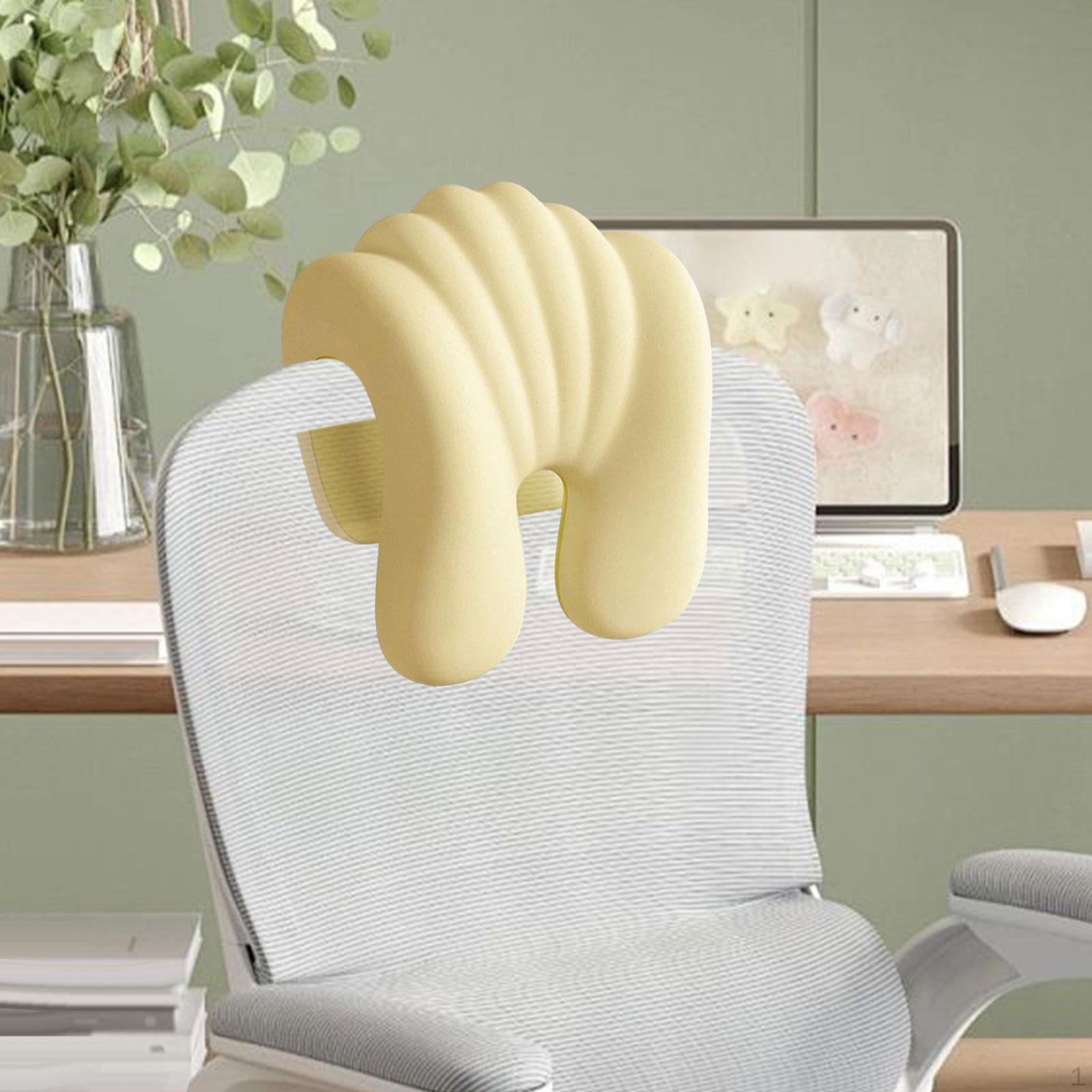 Офисное кресло Подушка для шеи Игровой подголовник Компактный Многофункциональный Настольный жёлтый 2160₽