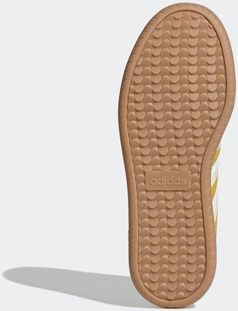 Кроссовки Adidas Barreda Women желтые с белой резинкой