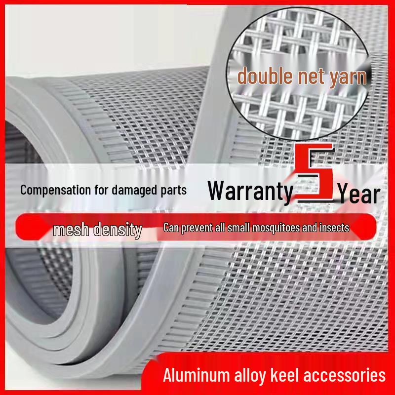 Двухслойная зашифрованная магнитная сетчатая дверь: Летняя противомоскитная и защитная от насекомых разделительная штора.