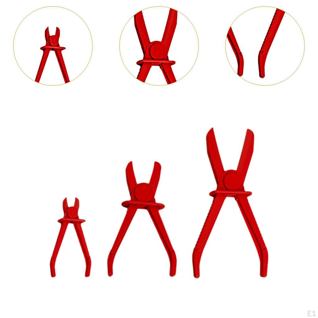 3 Stück Rohrabschneiderzange, Ölleitung Abdichtzange, Flexible Wasser-Kraftstoffschlauchleitung Zange