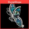 Abalone Shell Butterfly With Alloy Material For Ladies Wedding Formal Dress Accessories