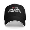 Love My Hot Asian Girlfriend Durable for All Seasons Golf Hat Cap For Unisex Men's Baseball Cap