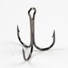 100PCS/box Carp Fishing Treble Hooks 12#-3/0# Optional High Carbon Steel Barbed Hook Set Super Sharp for Lure Accessories Tackle 260319