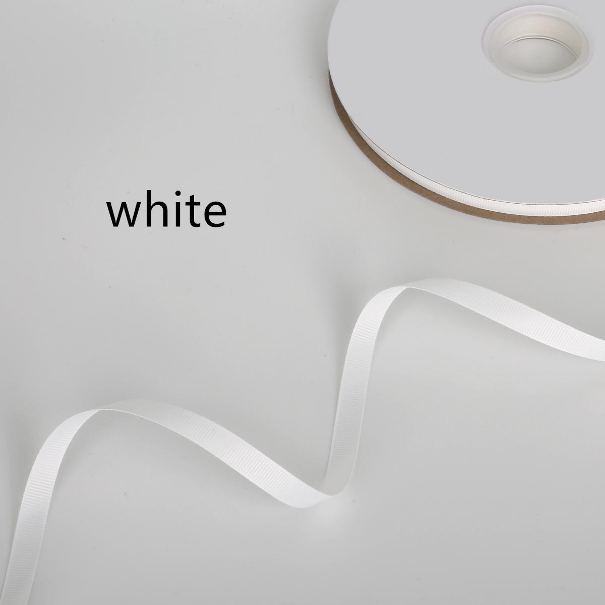 

Корсажная лента для декора и заворачивания подарков на Рождество 10MM белый