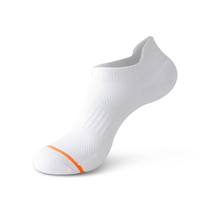 Women's Summer Mesh Breathable Sports Socks - Running, Marathon, Badminton, Boat Socks, Terry Loop Bottom, Short Style