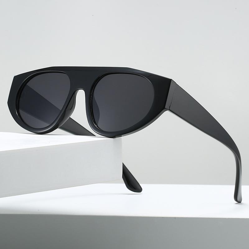 2PACK Retro Big Frame Cat Eye Sunglasses Women Men Luxury Brand Outdoor Driving Summer Traveling Sun Glasses UV400