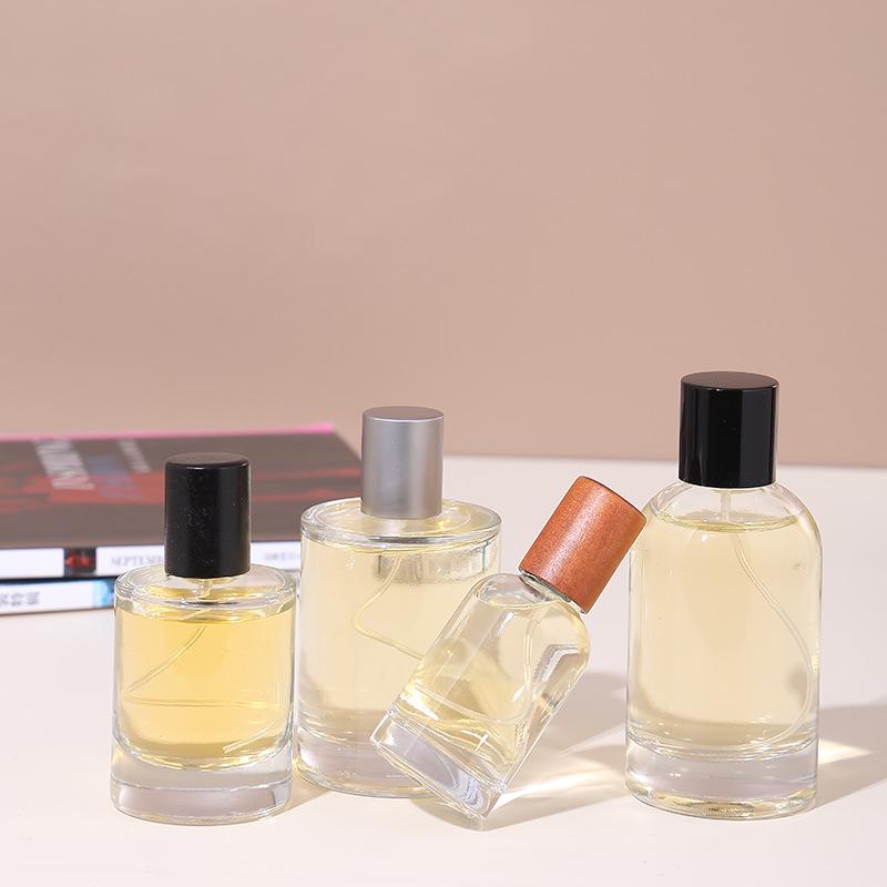 In-stock Empty Perfume Bottles: Glass Spray Bottles for Car or Personal Use in 30ml, 50ml, and 100ml Sizes