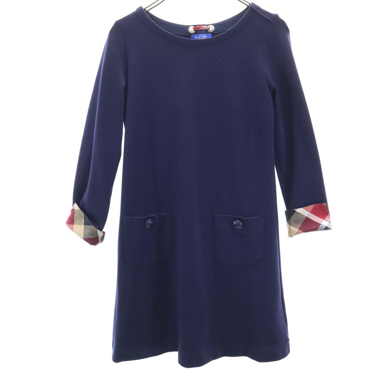 

BLUE LABEL CRESTBRIDGE made in Japan Long sleeve one piece Sanyo Shokai Women Used