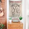 Picasso Woman Cartoon Tapestry Home Decoration hippie bohemian decoration divination Home Decor