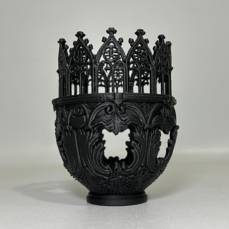 

Cross-Border Gothic Dark Style Hollow Church Arch Shaped Niche For Dark Retro-Style Home Wall Storage & Decoration Scenario