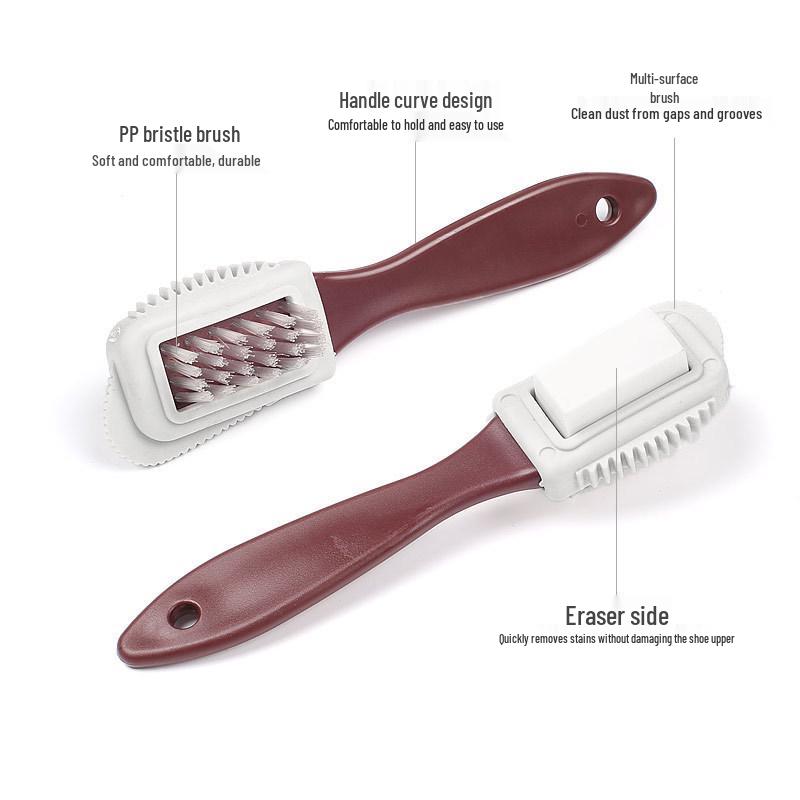 Multi-Functional Suede and Nubuck Shoe Cleaning Brush & Eraser