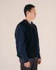 FRUI Non-Button Collar Knitwear_Navy