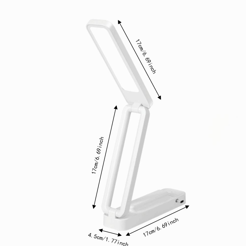 Foldable LED Table Lamp USB Powered Reading Lamp Portable Table Light  Home