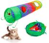 Figaro Long Spring Tunnel Cat Toy