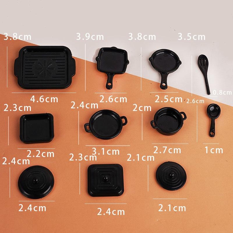 1 Set 1:12 Mini Food Pretend Play Accessores Toy Dollhouse Furniture Model Kitchen Play Kit Miniature Rice Cookers Cabinet